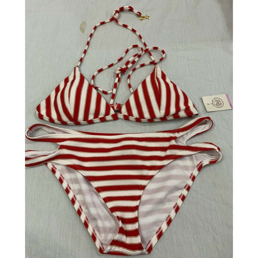 SO WOMENS JUNIORS SWIMSUIT 2 PIECE SIZE XL